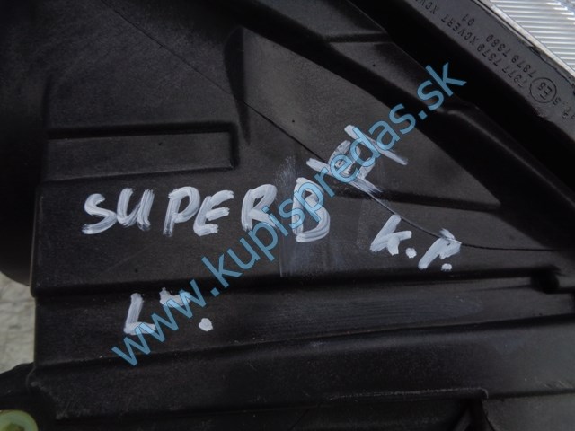 ľavý predný xenón na škodu superb III, 3V1941015A